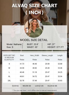 Foto 5 | Foto 5 | Vestido Casual Alvaq Otoño 2024 Manga Larga Con Cuello En V Negro Para Mujer - Venta Internacional.