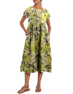 Foto 4 | Foto 4 | Vestido Wrolem Casual De Verano De Algodón Con Bolsillos Para Mujer 2024 - Venta Internacional.