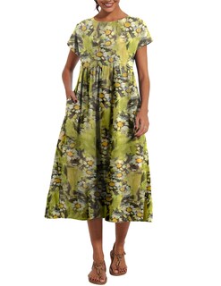 Foto 5 | Foto 5 | Vestido Wrolem Casual De Verano De Algodón Con Bolsillos Para Mujer 2024 - Venta Internacional.