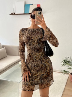 Foto 2 | Foto 2 | Vestido Wdirara Estampado De Leopardo para Mujer - Venta Internacional