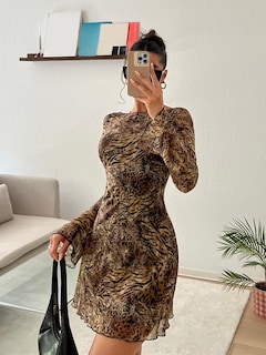 Foto 3 | Foto 3 | Vestido Wdirara Estampado De Leopardo para Mujer - Venta Internacional