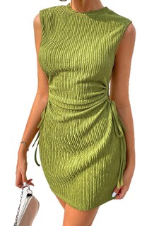 Foto 1 | Foto 1 | Vestido Acelit Para Primavera/verano, Boda, Invitada, Verde, Talla M, Para Mujer - Venta Internacional.