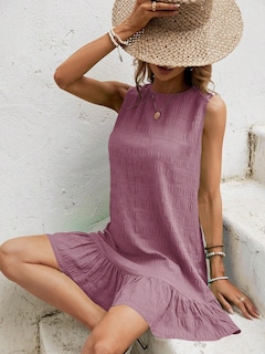 Foto 4 | Foto 4 | Vestido Soly Hux Dobladillo con Volantes Verano para Mujer - Venta Internacional