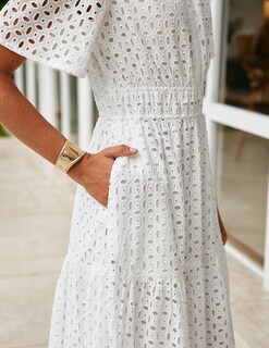 Foto 4 | Foto 4 | Vestido Largo Zesica 2025 De Verano Con Manga Corta Y Cuello En V Para Mujer - Venta Internacional.