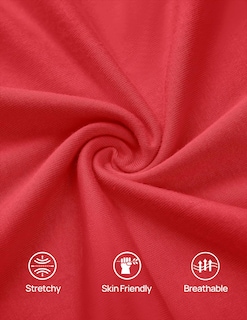 Foto 7 | Foto 7 | Vestido Largo Zesica 2025 Sin Mangas Con Cuello Redondo Y Bolsillos - Rojo - Venta Internacional.