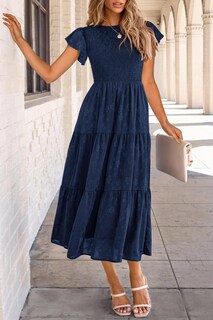 Foto 4 | Foto 4 | Vestido Midi Prettygarden Con Estampado Floral Para Verano 2025 Para Mujer - Venta Internacional.