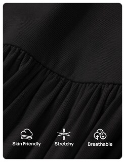 Foto 6 | Foto 6 | Vestido Largo Zesica 2025 Sin Mangas De Verano Con Hombros Descubiertos Para Mujer - Venta Internacional.