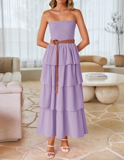 Foto 4 | Foto 4 | Vestido Largo Zesica Morado para Mujer- Venta Internacional