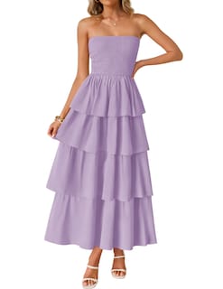 Foto 1 | Foto 1 | Vestido Largo Zesica Morado para Mujer- Venta Internacional