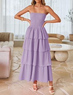 Foto 2 | Foto 2 | Vestido Largo Zesica Morado para Mujer- Venta Internacional