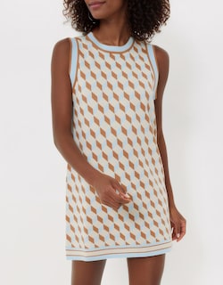 Foto 4 | Foto 4 | Vestido De Suéter Sin Mangas Kedera 2024 Con Cuello Redondo Beige Para Mujer - Venta Internacional.