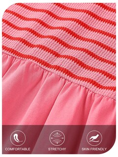 Foto 5 | Foto 5 | Vestido a Rayas de Verano Sundress Merokeety - Venta Internacional