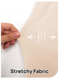 Foto 5 | Foto 5 | Vestido Merokeety Para Mujer, Cuello En V, Oficina De Negocios, Manga Corta - Venta Internacional.