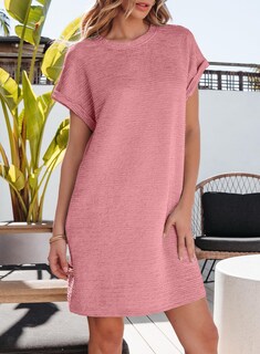 Foto 3 | Foto 3 | Vestido Evaless, Verano 2025, Moda, Manga Corta, Talla Grande - Venta Internacional.