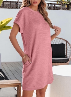 Foto 4 | Foto 4 | Vestido Evaless, Verano 2025, Moda, Manga Corta, Talla Grande - Venta Internacional.