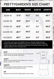 Foto 6 | Foto 6 | Vestido Midi Prettygarden 2025 Con Estampado Floral Con Cuello En V Y Volantes Para Mujer - Venta Internacional.