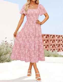 Foto 2 | Foto 2 | Vestido Zesica Midi Rosa para Mujer- Venta Internacional