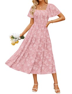 Foto 1 | Foto 1 | Vestido Zesica Midi Rosa  para Mujer- Venta Internacional
