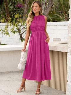 Foto 2 | Foto 2 | Vestido Largo Anrabess Para Mujer, Casual, De Verano, En Forma De A - Venta Internacional.