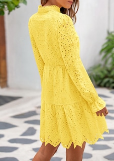 Foto 2 | Foto 2 | Vestido Prettygarden Para Mujer, Primavera 2025, Manga Larga, Cuello En V - Venta Internacional.