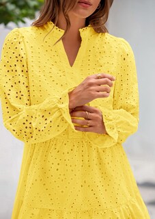 Foto 5 | Foto 5 | Vestido Prettygarden Para Mujer, Primavera 2025, Manga Larga, Cuello En V - Venta Internacional.