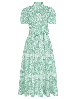 Foto 1 | Foto 1 | Vestido Grace Karin Para Mujer, Estampado Floral Fluido, Línea A, Verde Xxl - Venta Internacional.