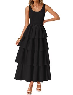 Foto 1 | Foto 1 | Vestido Midi Sin Mangas Zesica 2025 Summer Boho Para Mujer - Venta Internacional.