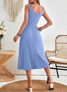Foto 2 | Foto 2 | Vestido Dokotoo Spring 2025 Sin Mangas Con Cuello Redondo Para Mujer - Venta Internacional.