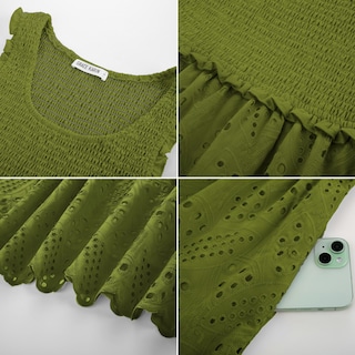 Foto 5 | Foto 5 | Vestido Grace Karin 2025 Para Mujer, Casual, Sin Mangas, Verde Matcha, Talla M - Venta Internacional.