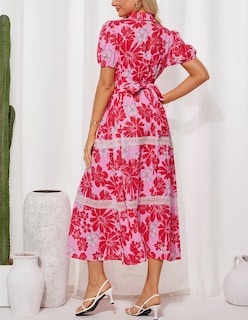 Foto 3 | Foto 3 | Vestido Grace Karin Para Mujer, Maxi En Forma De A, Floral Y Fluido, Para Mujer - Venta Internacional.