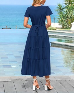 Foto 5 | Foto 5 | Vestido Midi Prettygarden para Mujer- Venta Internacional