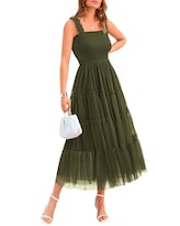 Vestido Btfbm Para Mujer De Verano 2025, Sin Mangas, Cuello Cuadrado, Midi - Venta Internacional.