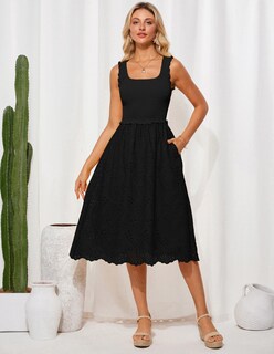 Foto 5 | Foto 5 | Vestido Grace Karin 2025, Casual, Casual, Bordado, Negro, Talla M - Venta Internacional.