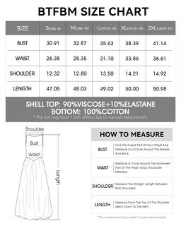 Foto 6 | Foto 6 | Vestido Midi Casual Sin Mangas Btfbm Para Mujer 2025 - Venta Internacional.