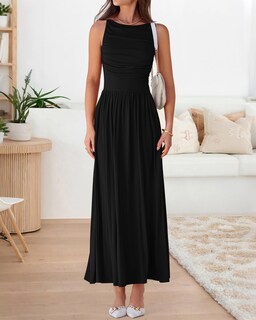 Foto 7 | Foto 7 | Vestido Largo Btfbm Negro para Mujer- Venta Internacional
