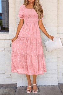 Foto 3 | Foto 3 | Vestido Midi Prettygarden Con Estampado Floral De Verano 2025 Para Mujer - Venta Internacional.