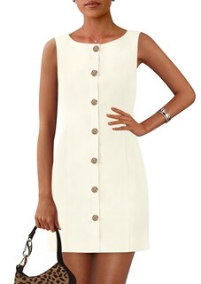 Foto 1 | Foto 1 | Vestido Prettygarden Spring sin Mangas Apricot - Venta Internacional