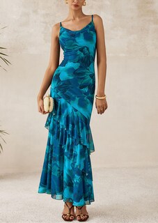 Foto 5 | Foto 5 | Vestido Largo Prettygarden 2025 Con Estampado Floral De Verano Para Mujer - Venta Internacional.