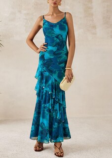 Foto 7 | Foto 7 | Vestido Largo Prettygarden 2025 Con Estampado Floral De Verano Para Mujer - Venta Internacional.