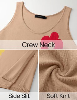 Foto 6 | Foto 6 | Vestido A Media Pierna De Punto Floral De Verano De Zesica Para Mujer, Color Caqui - Venta Internacional.