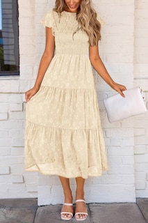 Foto 5 | Foto 5 | Vestido Midi Prettygarden Con Estampado Floral Para Verano 2025 Para Mujer - Venta Internacional.