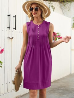 Foto 5 | Foto 5 | Vestido Anrabess - Vestidos De Verano Para Mujer, Color Morado, Talla M - Venta Internacional.