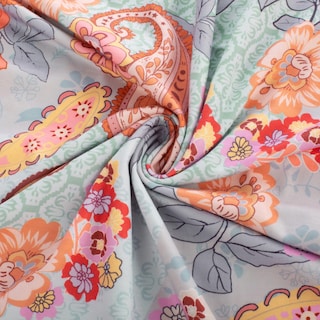 Foto 5 | Foto 5 | Vestido Largo De Verano Grace Karin Azul Con Estampado Floral De Cachemir Para Mujer - Venta Internacional.