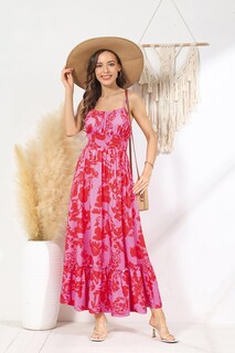 Foto 2 | Foto 2 | Vestido De Verano Grace Karin 2025, Casual, Sin Mangas, Fruncido, Escalonado - Venta Internacional.