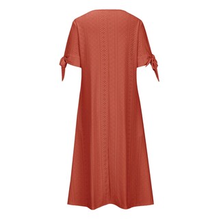 Foto 5 | Foto 5 | Vestido De Verano Genérico Con Hombros Descubiertos Y Ojales, Cuello En V, 2025, Mujer - Venta Internacional.