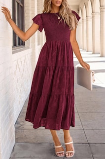 Foto 4 | Foto 4 | Vestido Midi Prettygarden Con Estampado Floral De Verano 2025 Para Mujer - Venta Internacional.