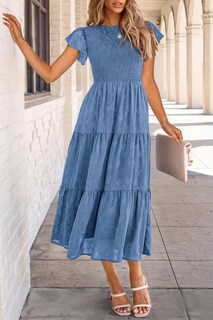 Foto 4 | Foto 4 | Vestido Midi Prettygarden Con Estampado Floral Para Verano 2025 Para Mujer - Venta Internacional.