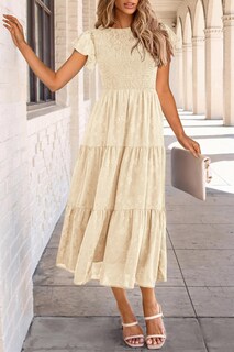 Foto 4 | Foto 4 | Vestido Midi Prettygarden Con Estampado Floral Para Verano 2025 Para Mujer - Venta Internacional.