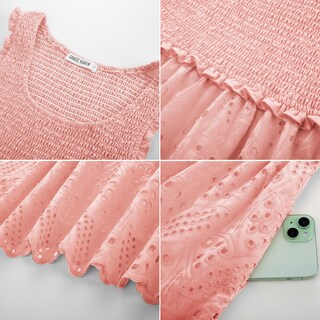 Foto 5 | Foto 5 | Vestido Grace Karin, Casual, Bordado De Verano, Rosa Claro Para Mujer - Venta Internacional.