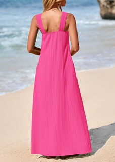 Foto 2 | Foto 2 | Vestido De Verano Prettygarden 2025 Para Mujer, Sin Mangas, Con Tiras, Holgado - Venta Internacional.